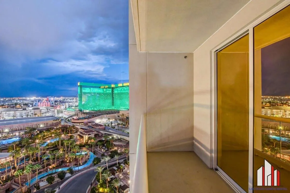 Semesterbostad Mgm Signature-15-620 1Br 2Ba Balcony Suite Las Vegas
